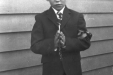046: Jerome Lambe's 1st Communion. (circa 1962) [courtesy of Jerome Lambe]  - son of Garrett Lambe &amp;amp; Mary Whelan.